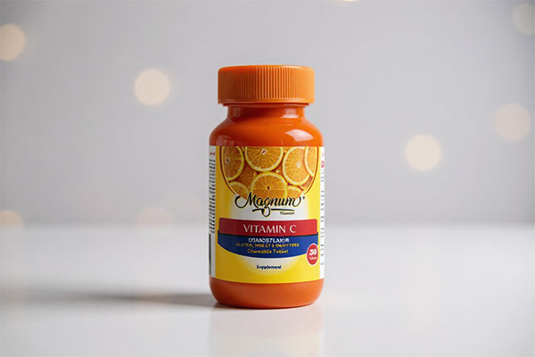 قرص ویتامین سی مگنوم ویتامینز با طعم پرتقال