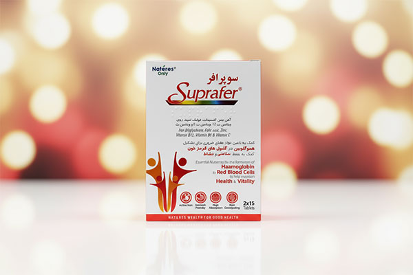 بسته‌بندی قرص سوپرافر نیچرز اونلی