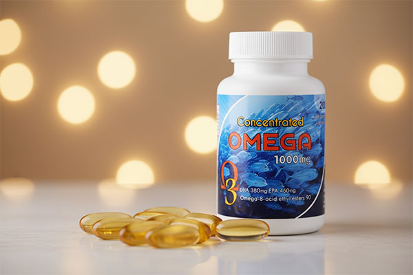 کپسول امگای تغلیظ شده ۱۰۰۰ دانا برای سلامت قلب و عروق