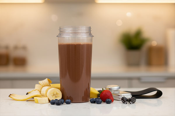 شیک پروتئین وی ایزوله تی جی ای ماسل آماده مصرف