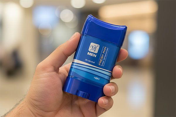 مام کرمی مردانه فرش من مای در دست یک مرد