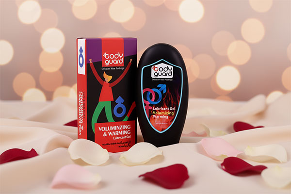 ژل لوبریکانت گرم کننده بادیگارد در محیطی زیبا