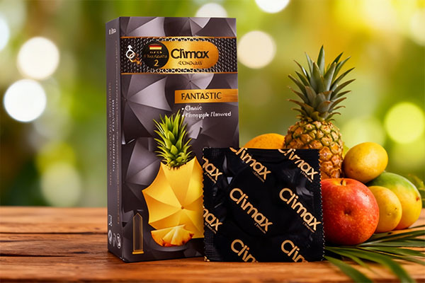 کاندوم فانتستیک آناناسی کلایمکس با الهام از رایحه آناناس