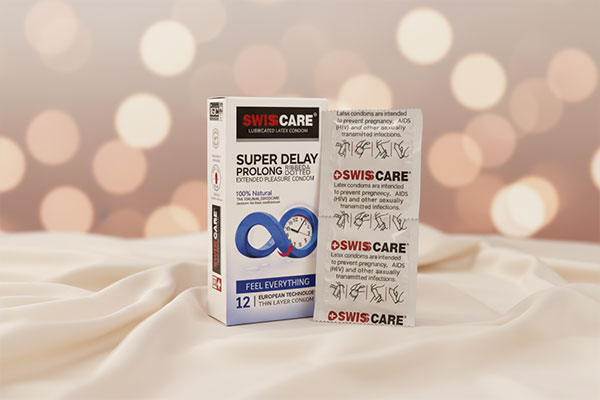 کاندوم تاخیری سوئیس کر مدل Super Delay Prolong