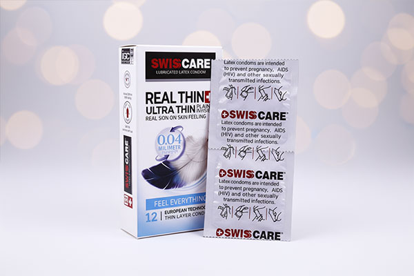 جزئیات کاندوم Real Thin Ultra Thin سوئیس کر