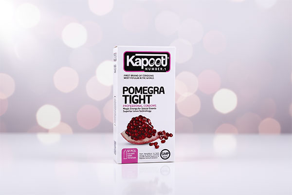 کاندوم مدل Pomegra Tight کاپوت 12 عددی با ژل انار