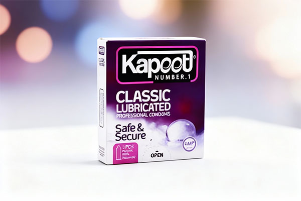 کاندوم کلاسیک کاپوت 3 عددی با بستهبندی جذاب