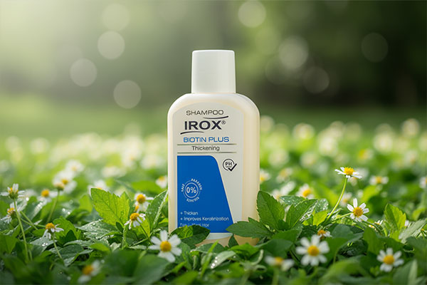شامپو بیوتین ایروکس با عناصر طبیعی