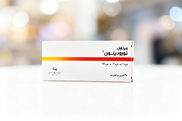 بسته‌بندی قرص نورودینون ویتاول