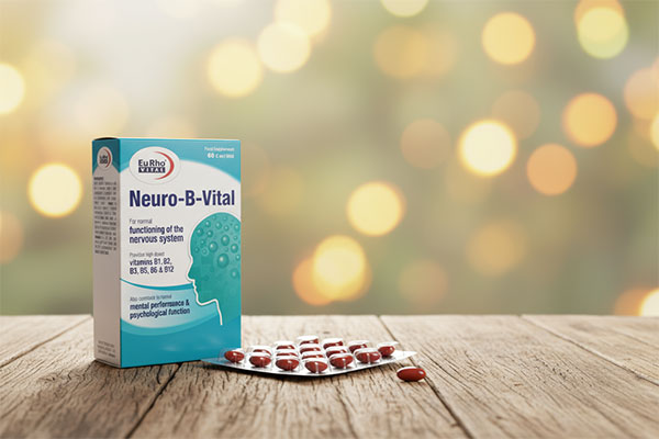 کپسول نورو بی ویت یوروویتال حاوی ویتامین‌های گروه B
