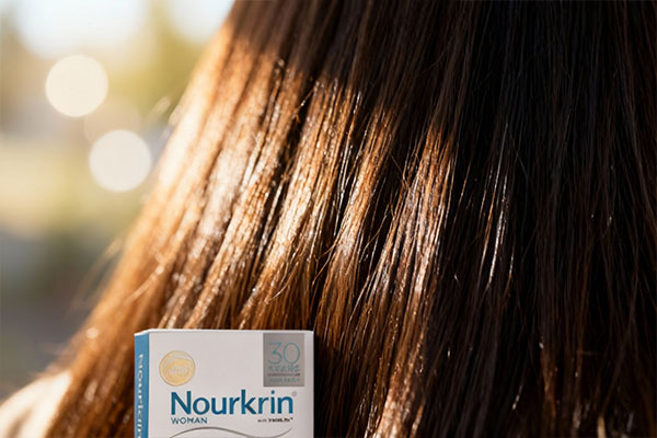 موهای سالم و براق با قرص نورکرین بانوان