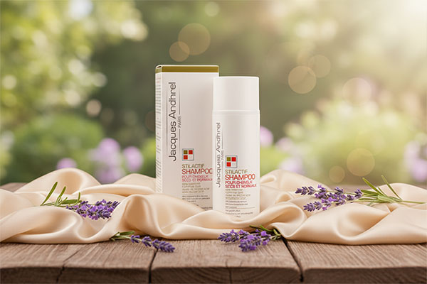 شامپو احیاگر موهای خشک ژاک آندرل با عناصر طبیعی