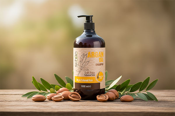 شامپو روغن آرگان شون با ترکیبات طبیعی