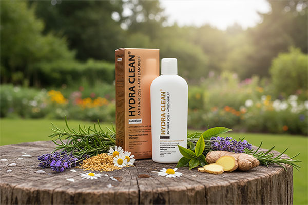 شامپو تقویتکننده مو هیدراکلین فیس دوکس با مواد گیاهی