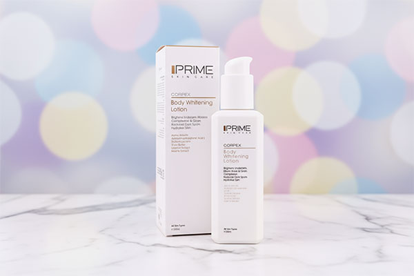 لوسیون روشن کننده بدن پریم برای رفع تیرگی پوست
