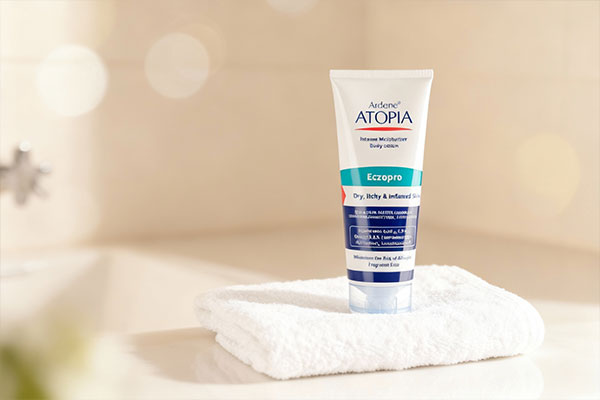 لوسیون مرطوب کننده پوست خیلی خشک آتوپیا آردن در محیط حمام