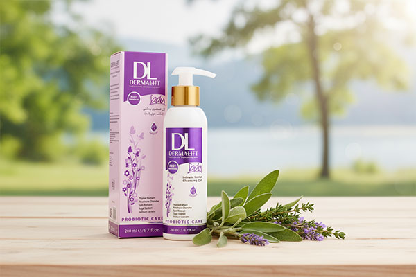 ژل بهداشتی بانوان یائسه درمالیفت با برگ‌های گیاهی تازه