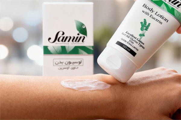نحوه استفاده از لوسیون بدن ثمین