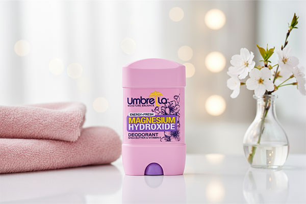 رول خوشبو کننده بدن آمبرلا انرژی پلاس فرش روی پیشخوان حمام