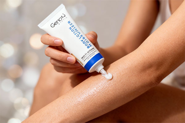 رطوبت‌رسانی پوست با لوسیون بدن مولتی ویتامین ژنوبایوتیک