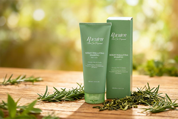 شامپو کنترل چربی راکوتن با ترکیبات گیاهی طبیعی