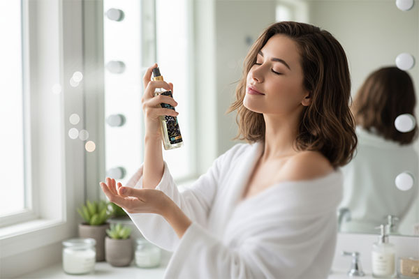 بادی اسپلش خوشبو کننده مو و بدن لتو مای در حال استفاده