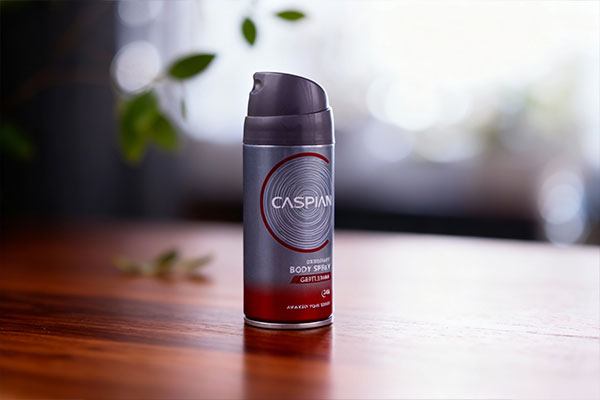 اسپری خوشبوکننده کاسپین با طراحی جذاب