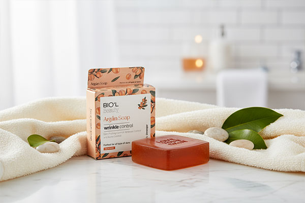 نحوه استفاده از صابون روغن آرگان بیول