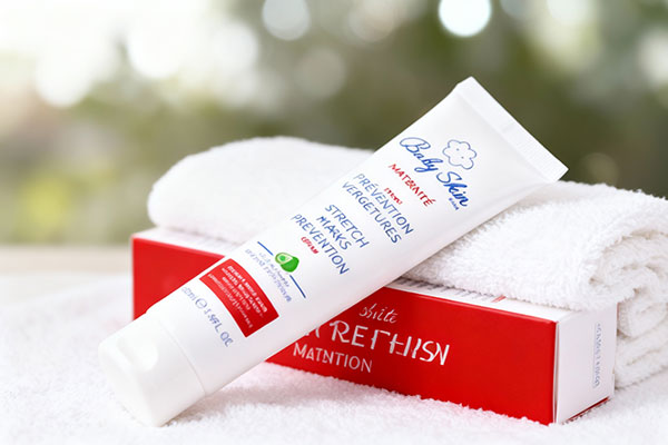 بسته‌بندی کرم ضد ترک بارداری بیبی اسکین