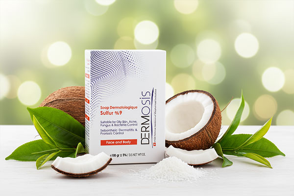 ترکیبات طبیعی صابون گوگرد درموسیس برای پوست چرب