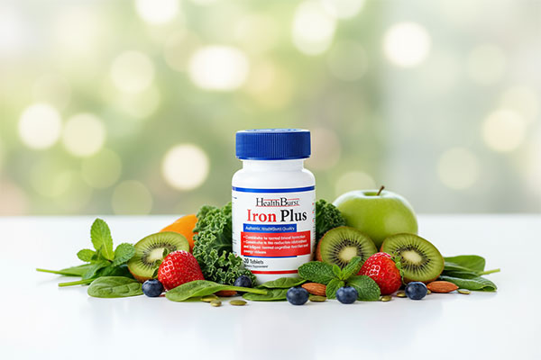 قرص آیرون پلاس هلث برست برای رفع کم‌خونی
