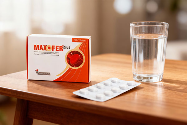 نحوه مصرف قرص مکسوفر پلاس با آب