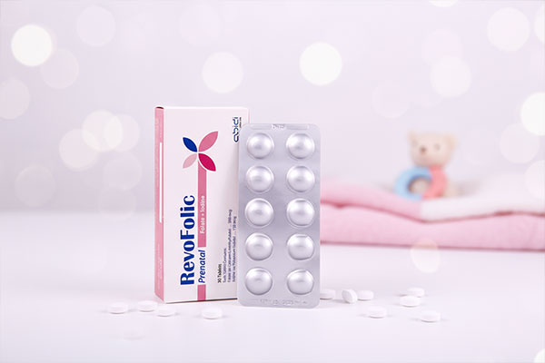بسته‌بندی مکمل روفولیک پریناتال عبیدی