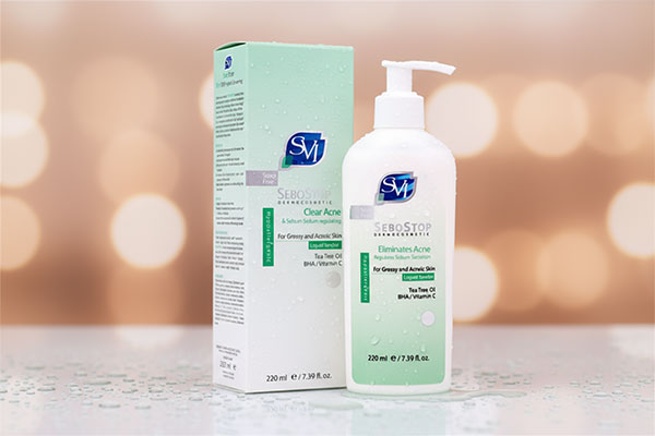 شوینده پوست چرب اس وی آی با ترکیبات موثر