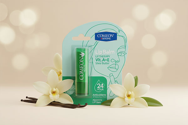 بالم لب وانیل کامان با رایحه دلپذیر و درخشش طبیعی