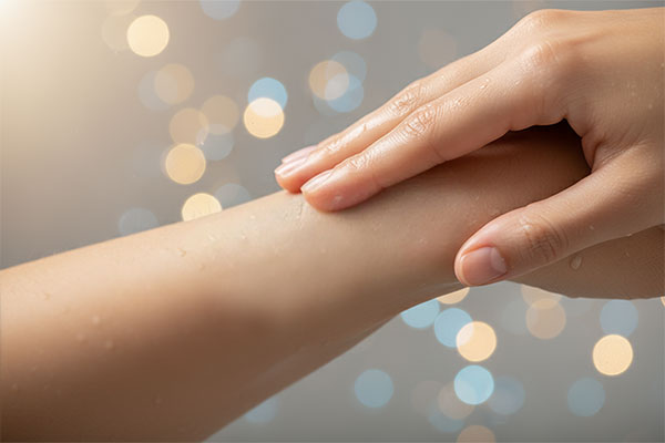 شامپو بدن کرمی نوپری بادی نوپریت روی پوست