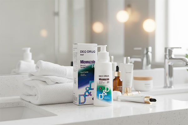 شوینده صورت و بدن میکونازول نیترات دئودراگ در محیط بهداشتی