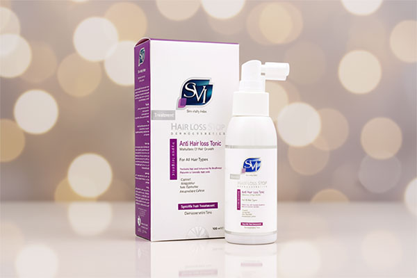 نحوه استفاده از تونیک ضد ریزش مو هرلاس استاپ اس وی آی