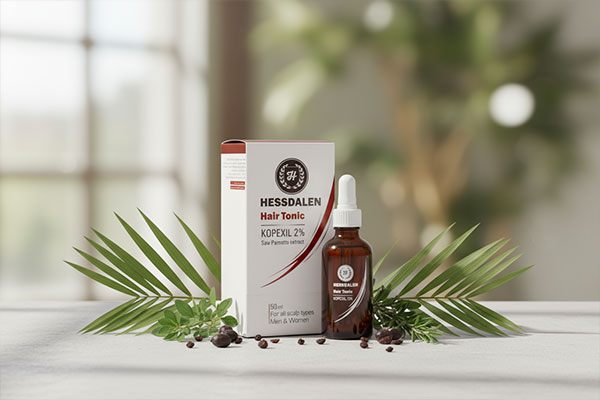 بطری تونیک ضد ریزش مو کوپکسیل هسدالن با ترکیبات طبیعی