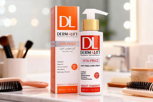 کرم مو ویتا فریز درمالیفت بدون آبکشی در کنار لوازم مراقبت از مو