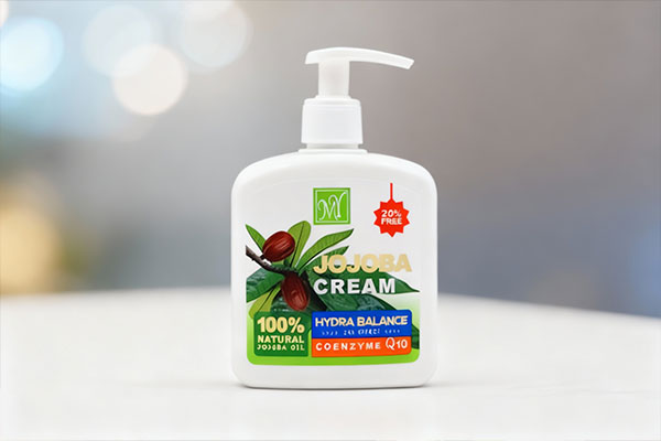 بستهبندی پمپی کرم مرطوب کننده جوجوبا مای 490 میلی لیتری