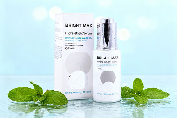 سرم آبرسان برایت مکس با تم آبرسانی و تازگی