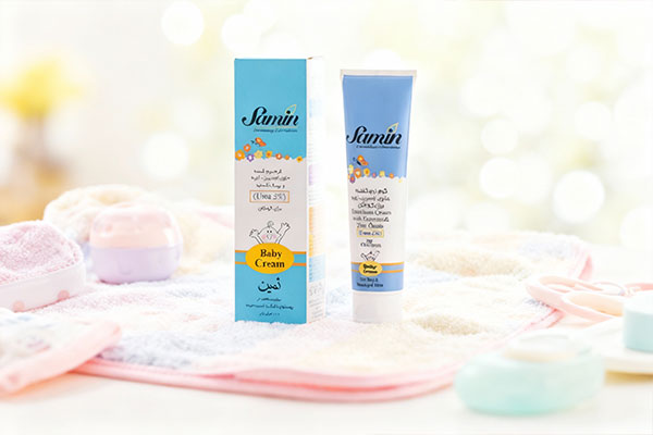کرم بچه ثمین برای مراقبت از پوست حساس کودکان