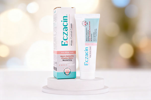 پوست سالم و مرطوب کودک با کرم اگزاسین اطفال