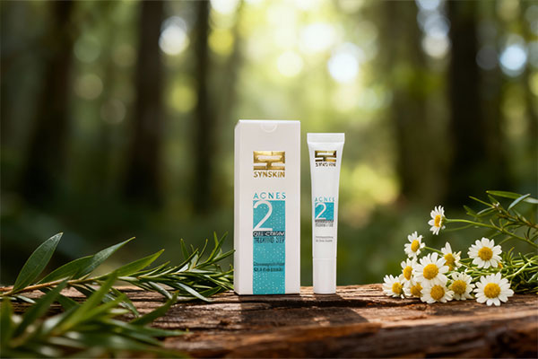 کرم ژل اکنس 2 ساین اسکین با مواد طبیعی مانند روغن درخت چای