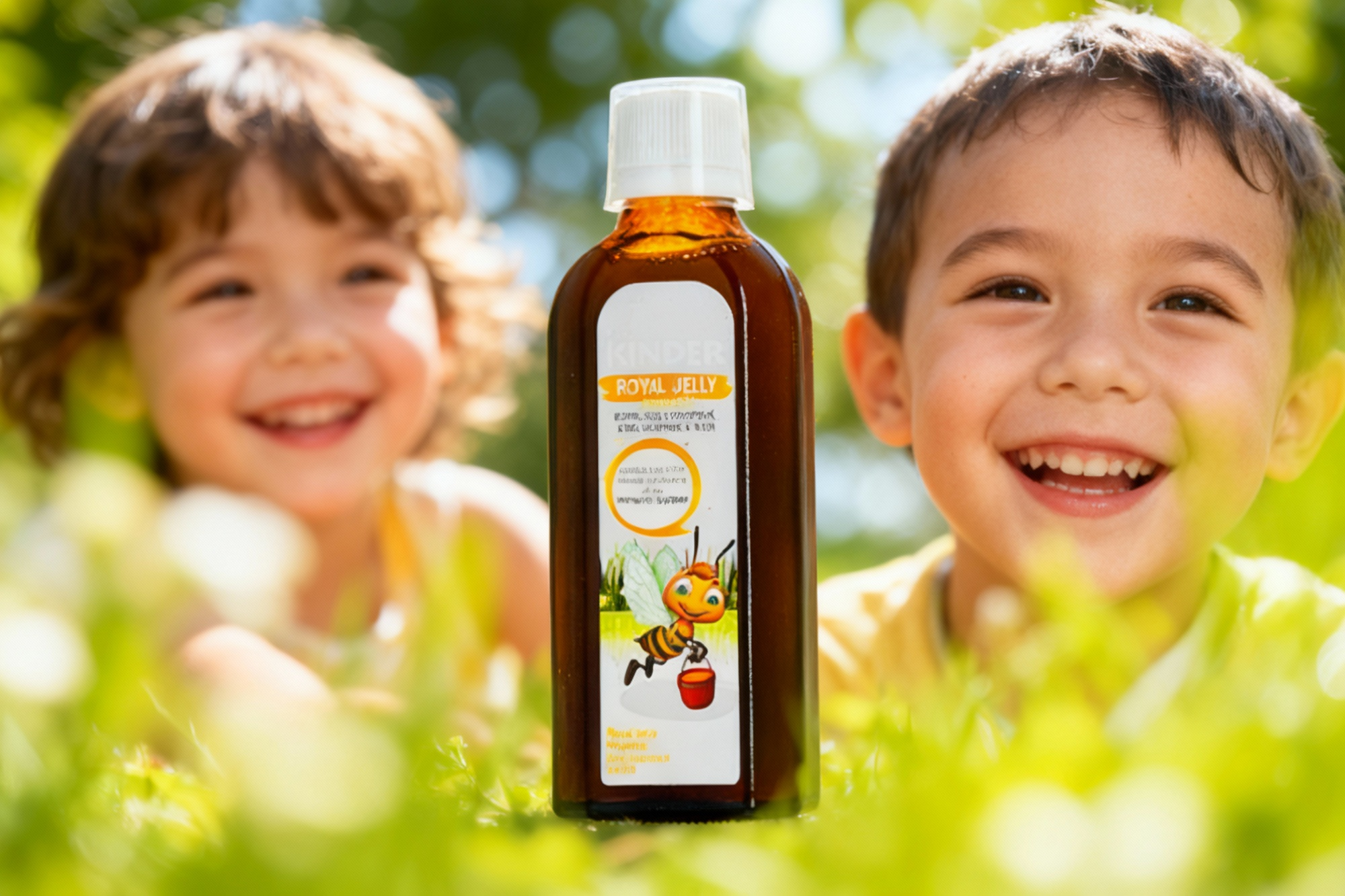تاثیر شربت رویال ژلی کیندر بر سلامت و شادابی کودکان
