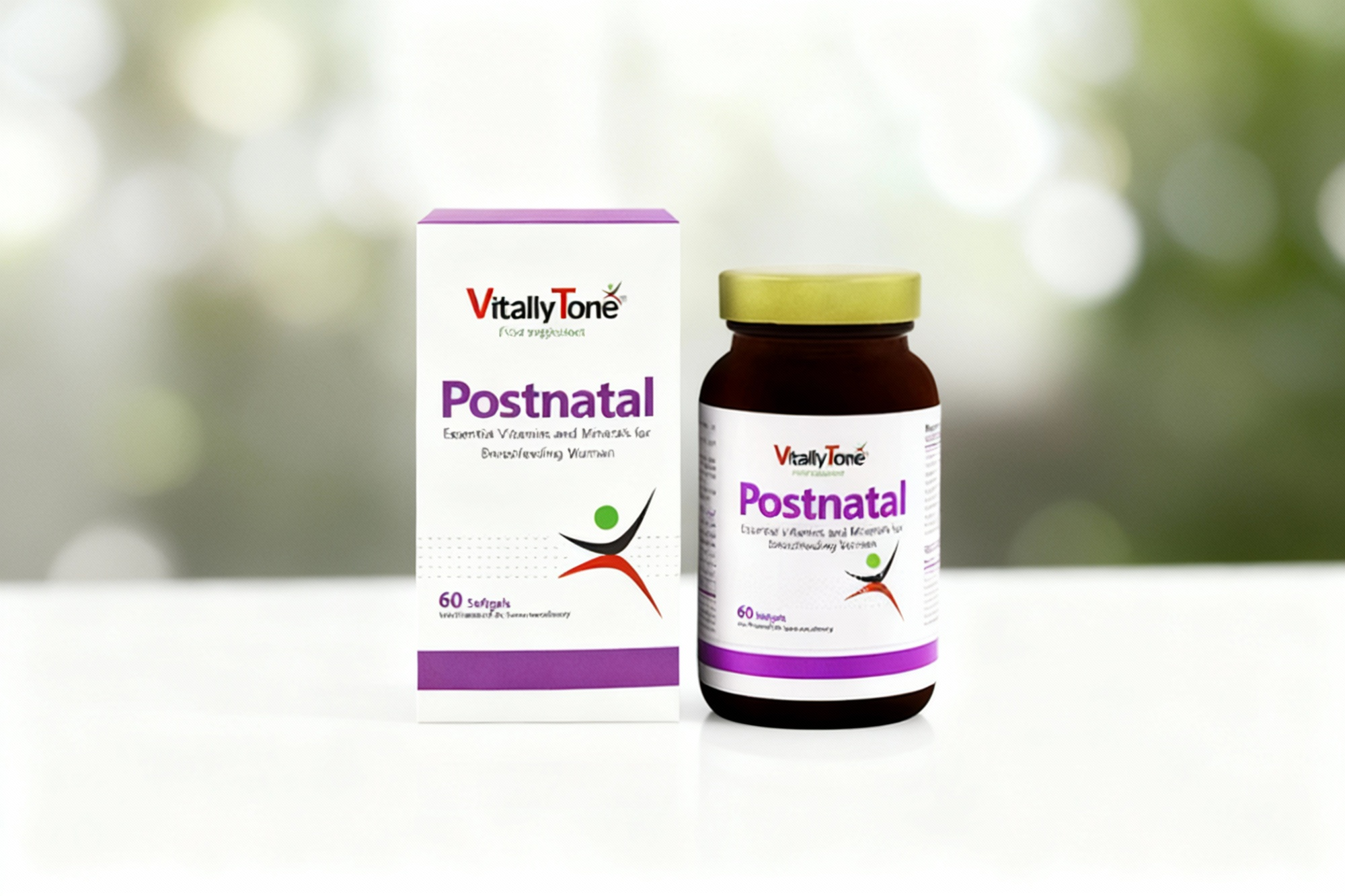 کپسول پست ناتال ویتالی تون برای دوران شیردهی