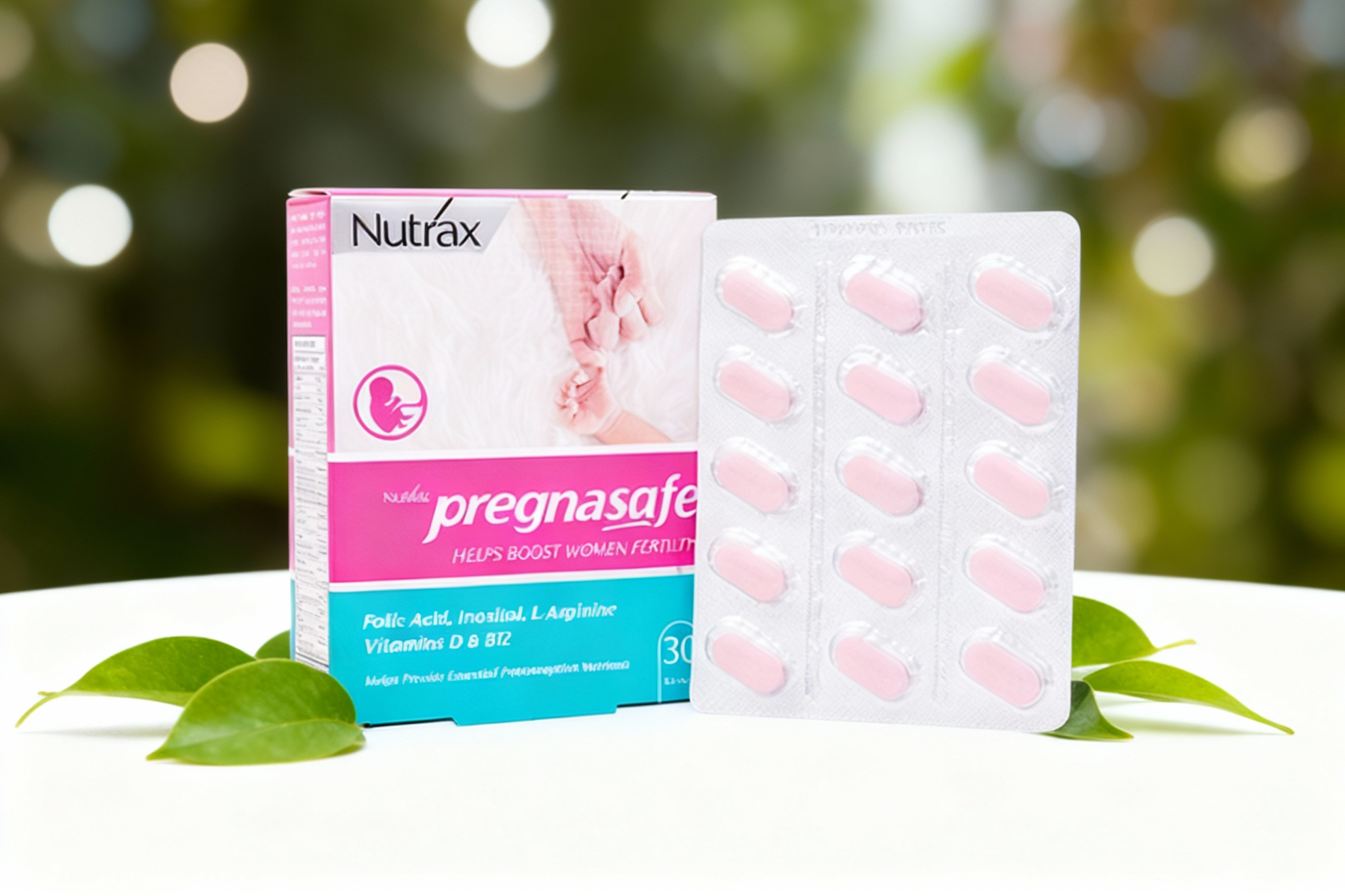 تصویر بستهبندی مکمل تقویت باروری بانوان پرگناسیف نوتراکس