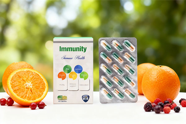 کپسول تقویت سیستم ایمنی با میوه‌های تازه