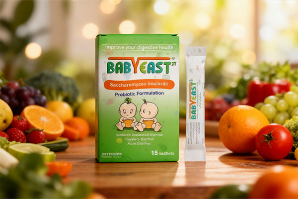 پودر بیبی یست زیست تخمیر همراه با مواد غذایی سالم